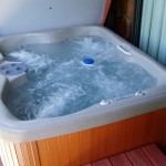 Herbage - Private Hot Tub on deck located off living room