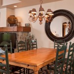 Trails at Storm Meadows.  Kitzbuhel.  Dining Room Table for 8.  Can extend to seat 12.