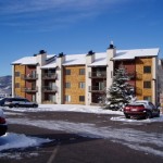 Rockies Condominiums - Winter Exterior