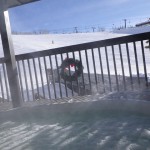 Storm Meadows East Slopeside - Common area Hot Tub with views of the slopes