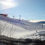 Storm Meadows East - View from deck of Christie Express Lift